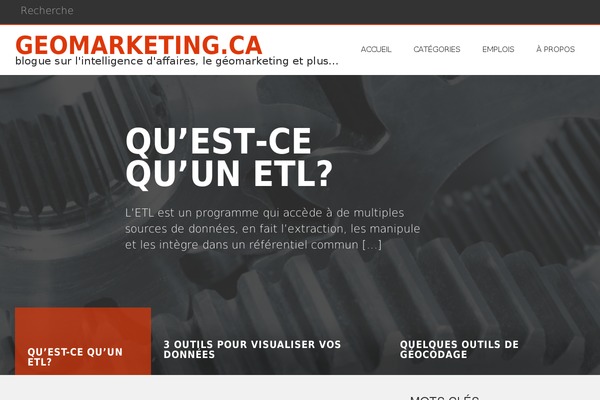 geomarketing.ca site used Everal