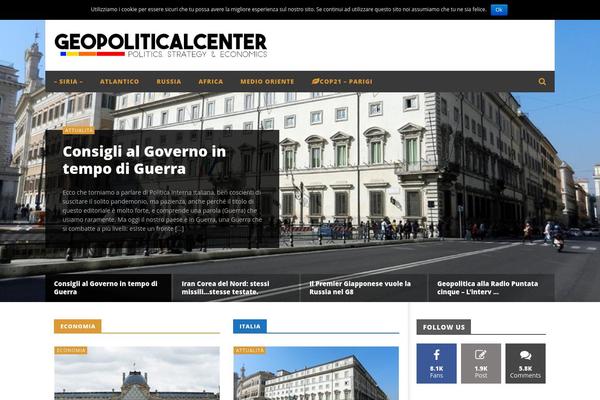 geopoliticalcenter.com site used Newstube-1.3.1