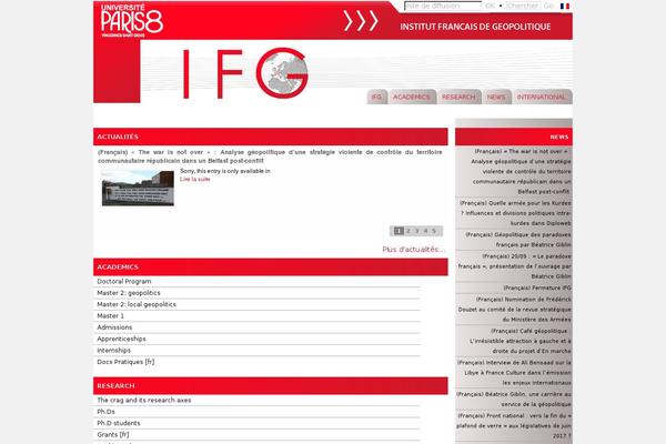 geopolitique.net site used Fsk141 Framework