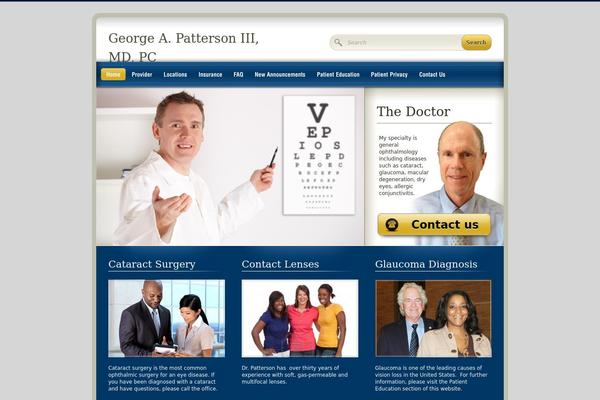 georgepattersonmd.com site used Opthalmology