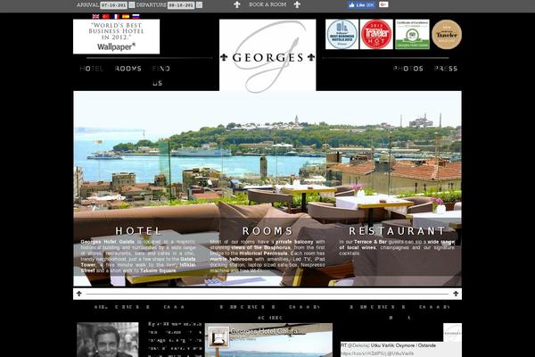 georges.com site used Georgeshotel