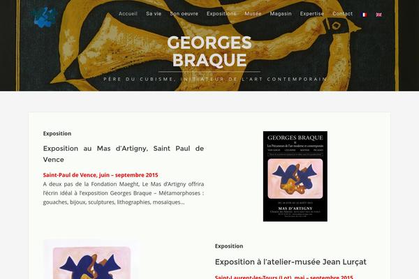 georgesbraque.fr site used Nietzkuro