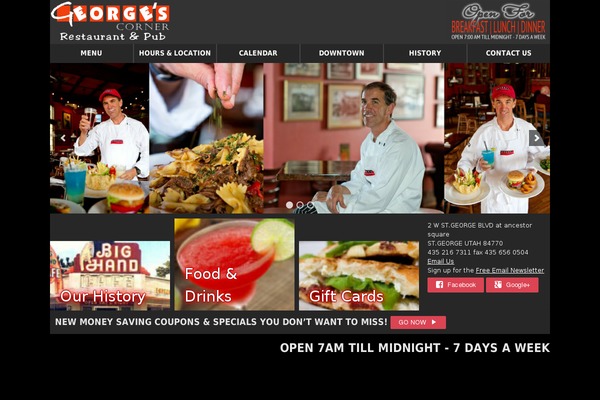 georgescornerrestaurant.com site used Georgescornerrestaurant