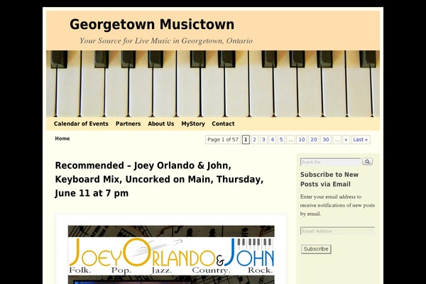 georgetownmusictown.com site used Weaver II