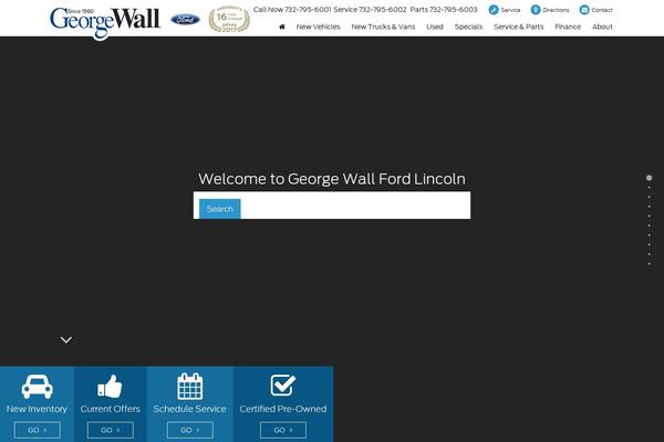 georgewall.com site used Dealer Inspire