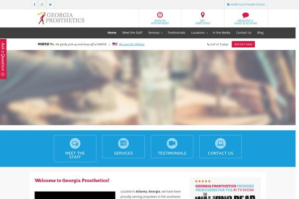 georgiaprosthetics.com site used Ks-progressive-v2