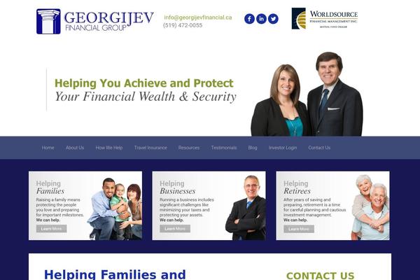 georgijevfinancial.ca site used Cygnetchild