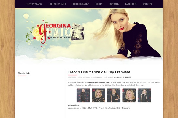 georgina-haig.org site used Omm_wp13