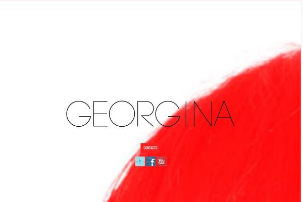 georginamusica.com site used Savona Fame