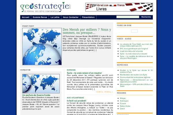 geostrategie.com site used Mimbo2