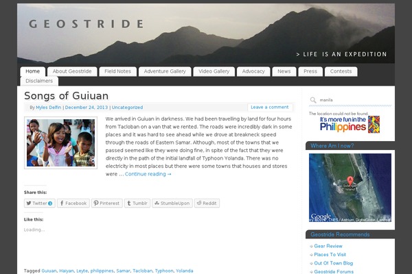 Mantra theme site design template sample