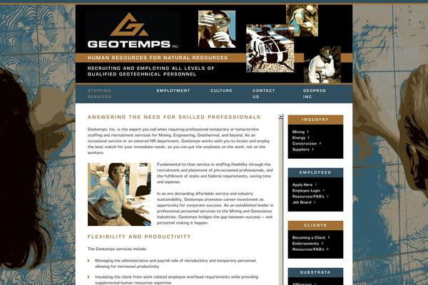 geotemps.com site used BlueSky