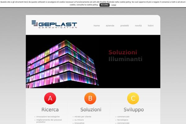 geplastcommunication.it site used Theme1346