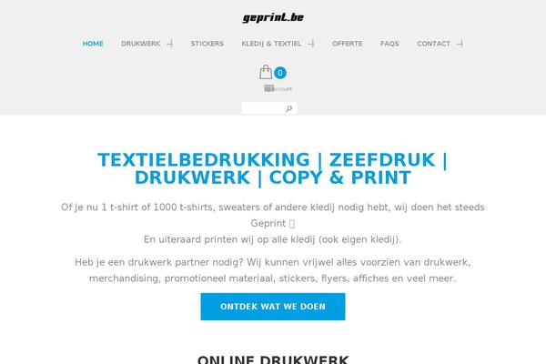 geprint.be site used Theme55275