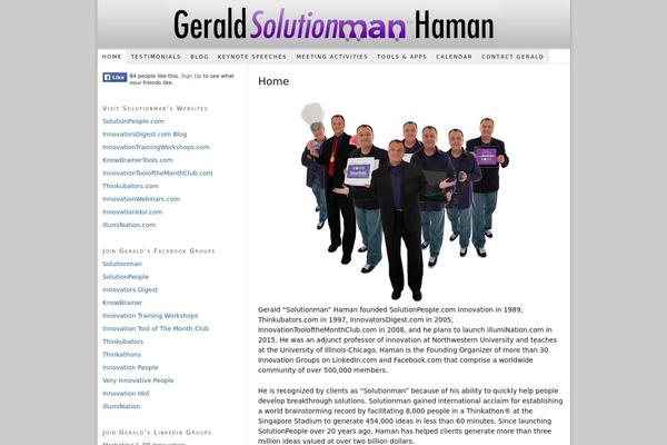 Thesis 1.8 theme site design template sample