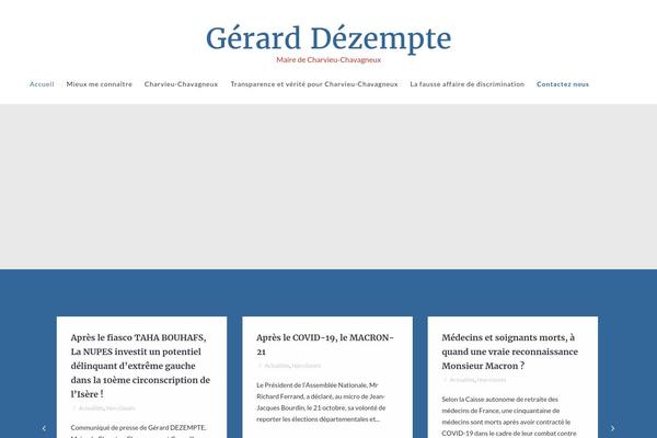 gerard-dezempte.com site used Gerard-dezempte