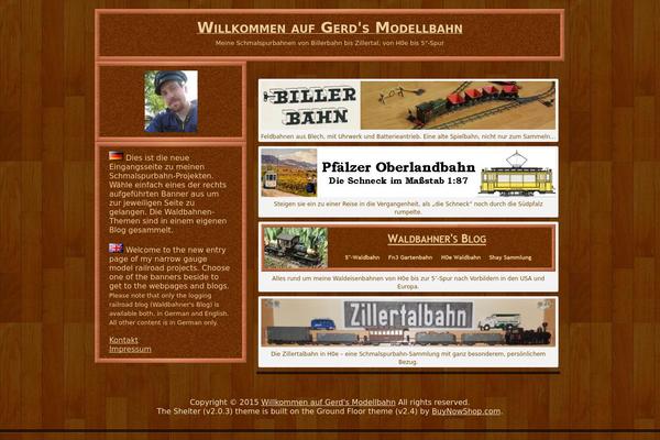 gerds-modellbahn.de site used Shelter