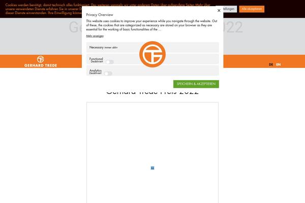 Gt theme site design template sample