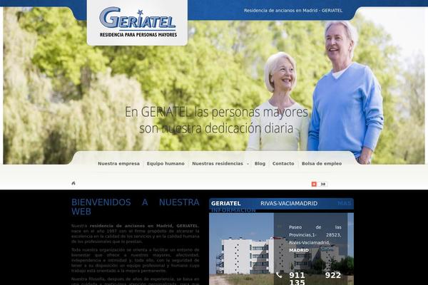 geriatel.es site used Geriatel