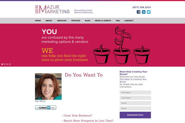 mazur theme websites examples