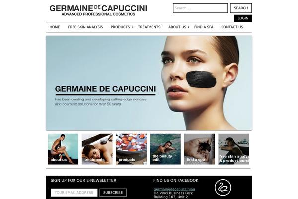 germaine-de-capuccini.com.au site used Germaine