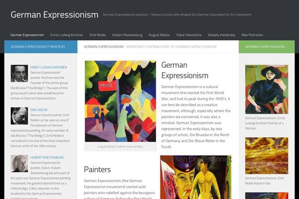 Hueman-child-master theme site design template sample