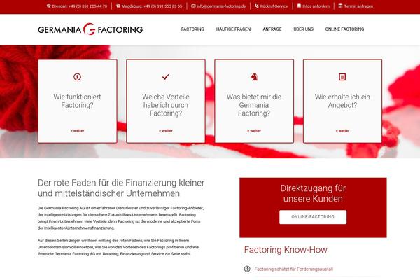 germania-factoring.de site used Germaniafactoring
