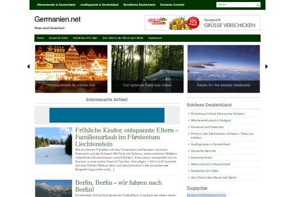 germanien.net site used WP-MediaMag