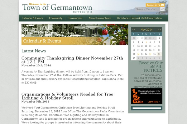 germantownny.org site used Germantown