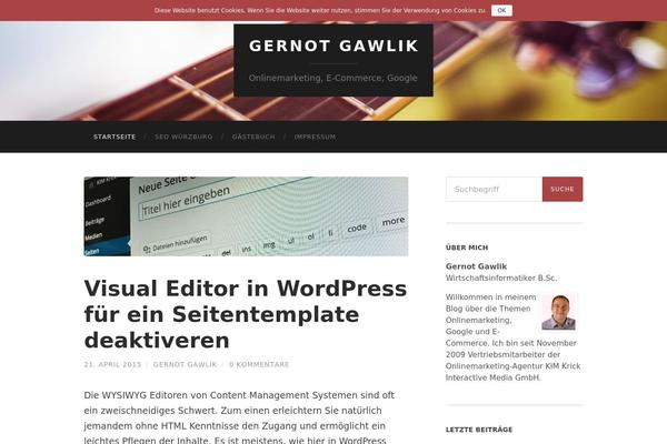 hemingway_child theme websites examples