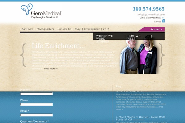 geromedical.com site used Gero