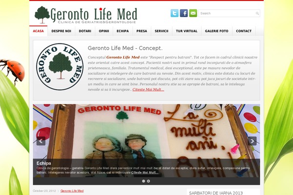 gerontolifemed.ro site used StartBiz