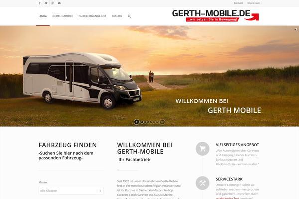 Enfold theme site design template sample