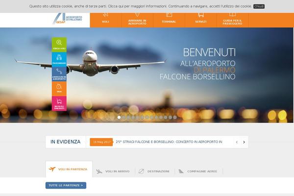 gesap.it site used Airport-theme