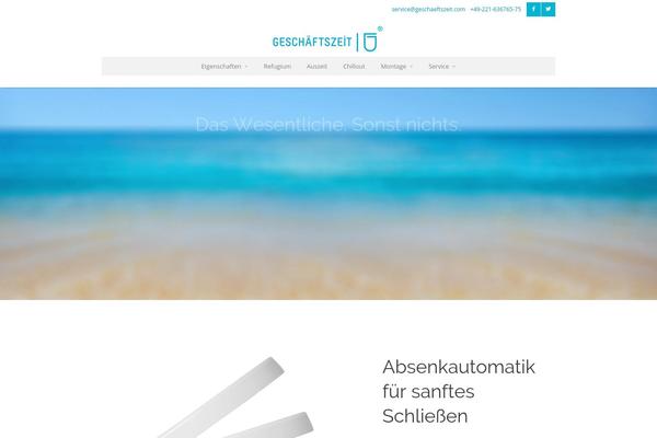 Metrolium Child theme site design template sample