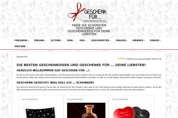 geschenk-fuer.net site used REHub