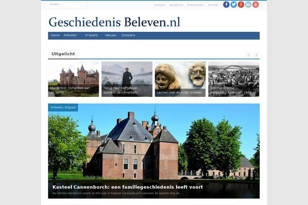 geschiedenisbeleven.nl site used Journal
