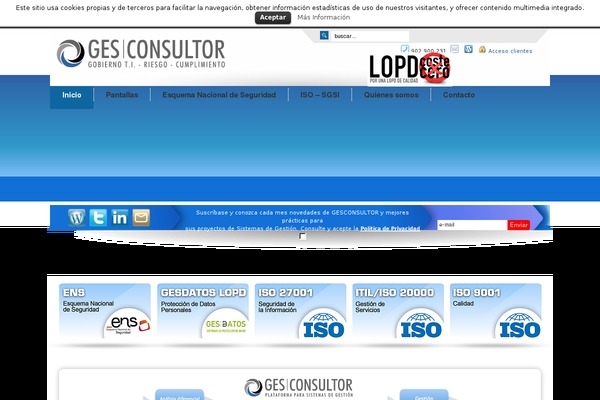 gesconsultor.com site used Gesconsultor