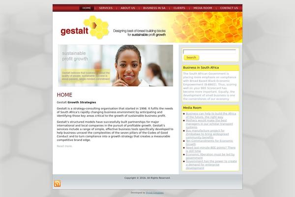 Gestalt theme websites examples