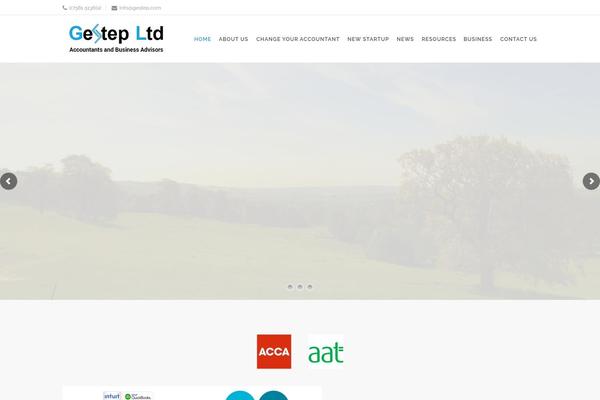 Akal theme site design template sample