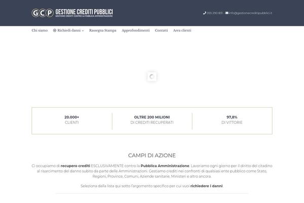 gestionecreditipubblici.it site used Gcp-child-theme