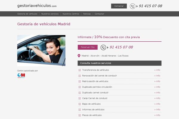 gestoriavehiculos.com site used Renuevatucarnet