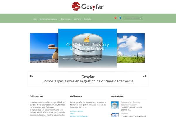 gesyfar.com site used Evolution