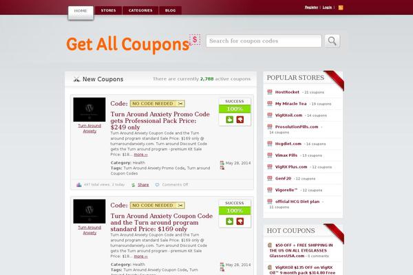 getallcoupons.com site used Clipperr