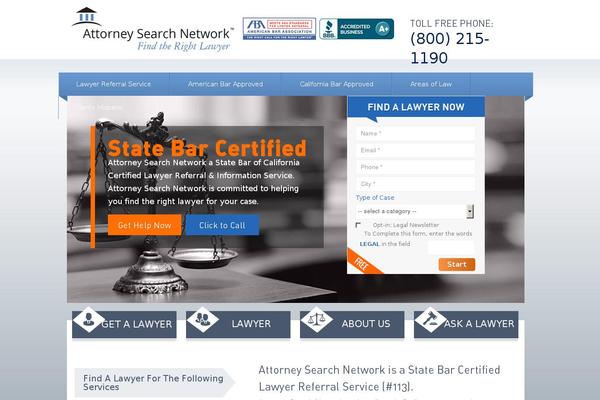 getareferral.com site used Attorney-wp