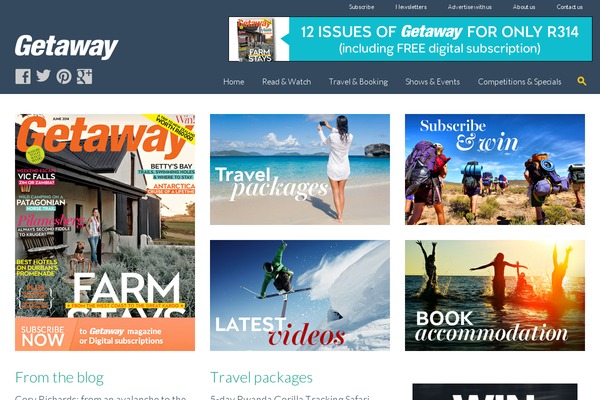 getaway.co.za site used Carmag_revamp