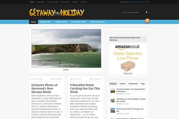 getawayonholiday.com site used Fresh News
