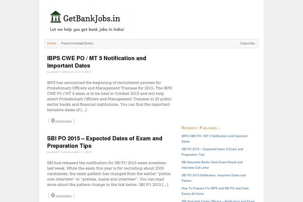 getbankjobs.in site used Thesis 1.8.6