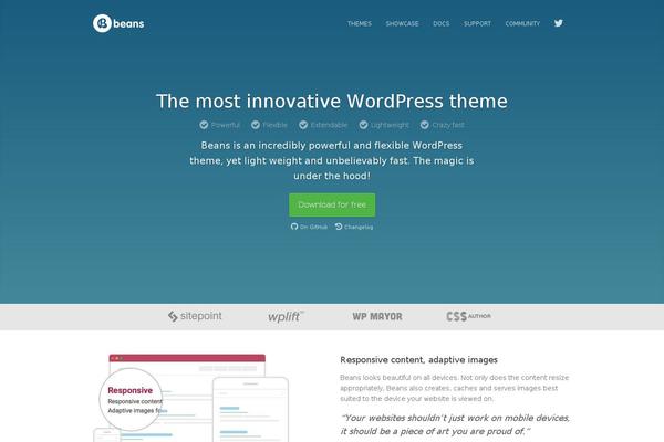 tm-beans theme websites examples