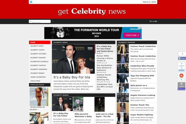getcelebritynews.com site used News